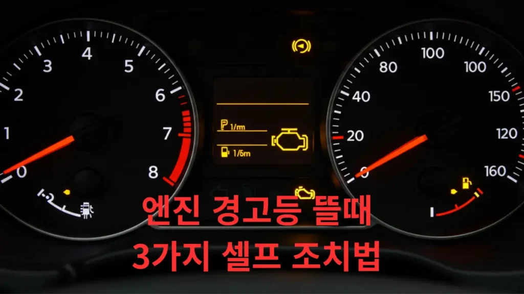 엔진-경고등-뜰때