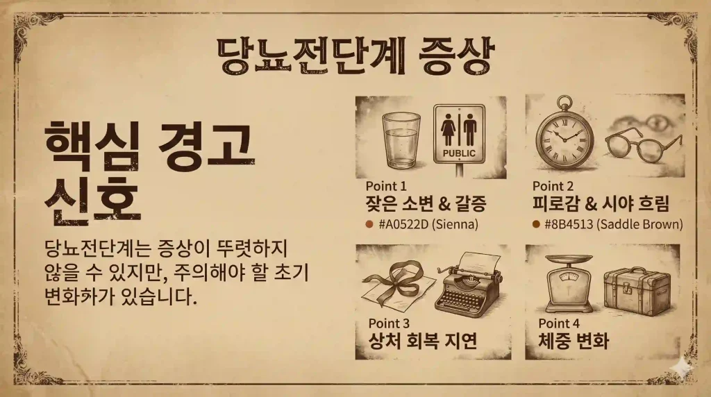 early symptoms of diabetes